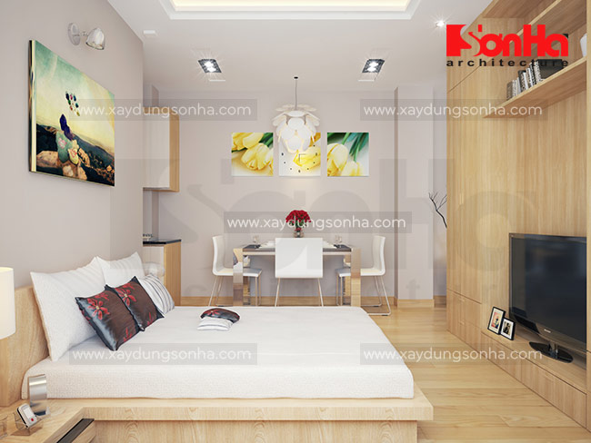 Thiết kế phòng ngủ căn hộ cho thuê